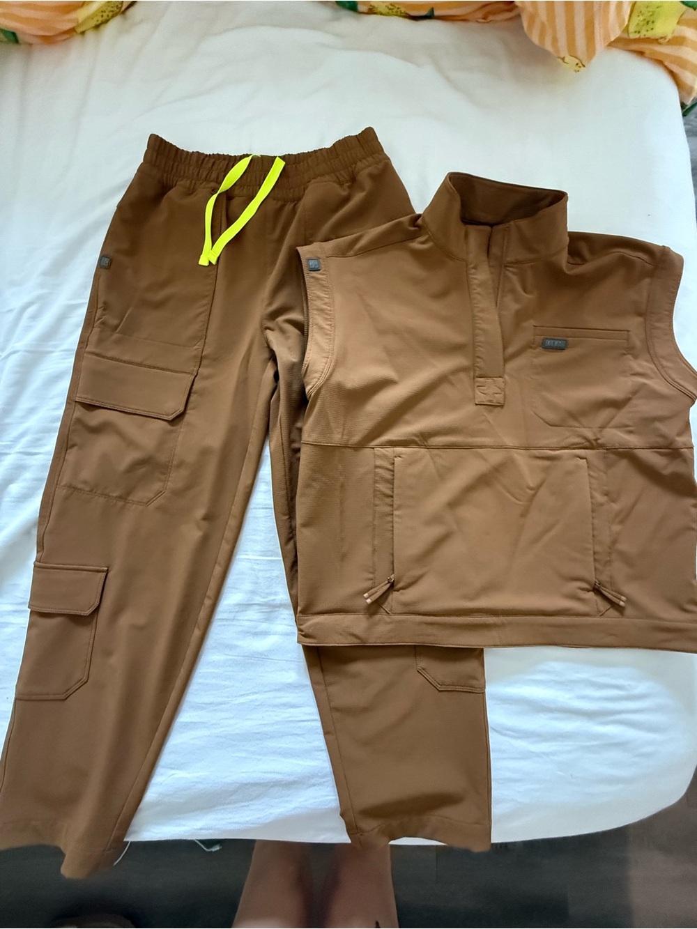 Figs Women's Earth Indestructible High
Waisted - Relaxed Barrel Scrub
